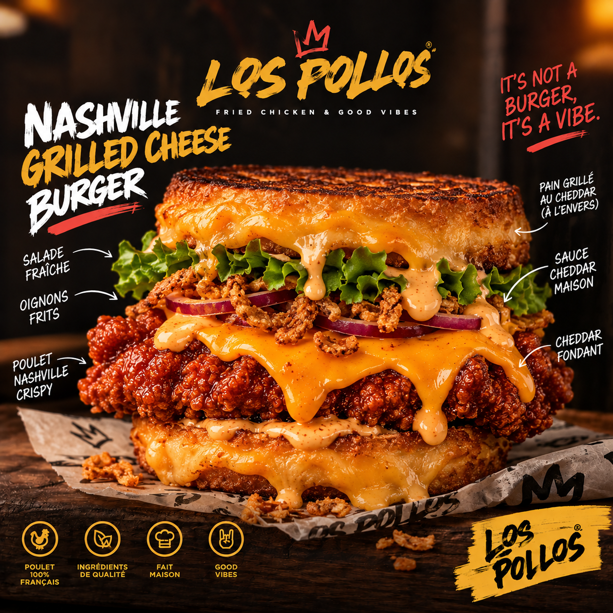 Nashville Grilled Cheese Toastie