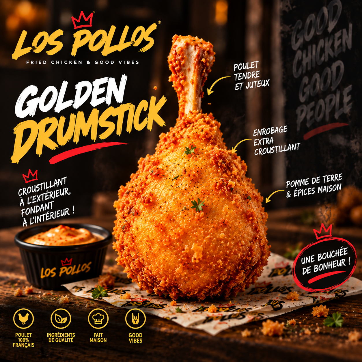 Golden Drumstick (X 2)